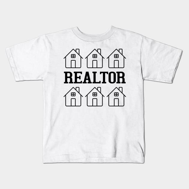 Realtor Kids T-Shirt by colorsplash